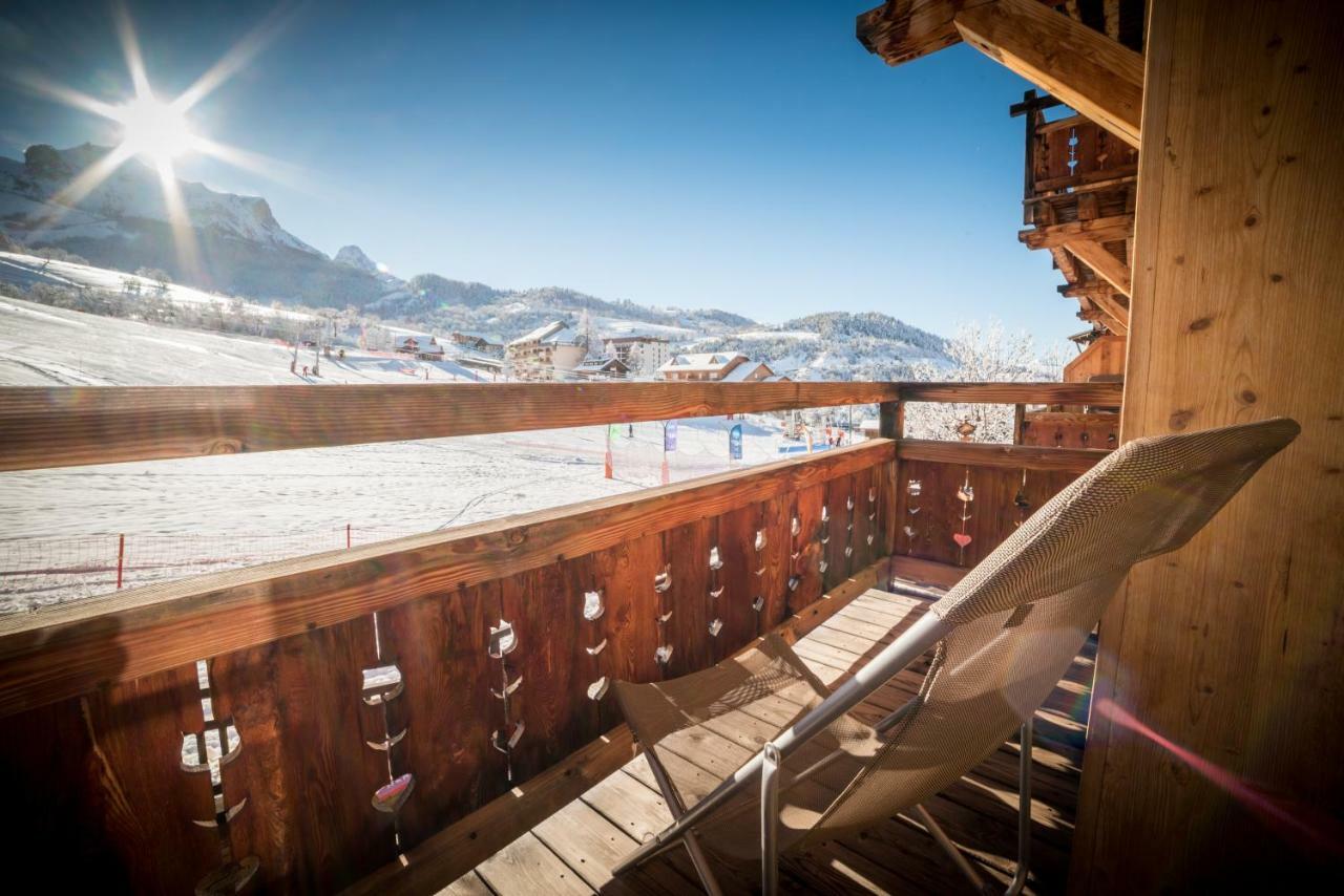 Montana Chalet Hôtel&Spa Le Sauze Exterior foto